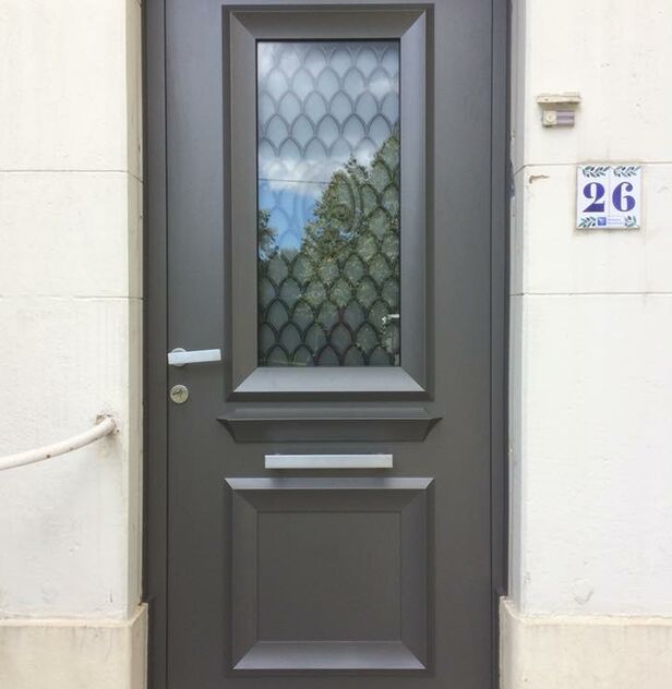 PORTE D'ENTREE ALU CLASSIQUE